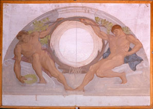 Figure decorative delle lunette