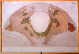 Figure decorative delle lunette