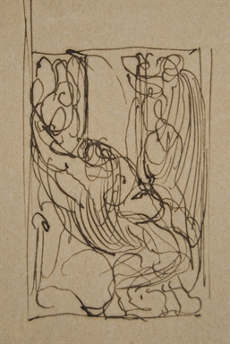 studio con composizione di figure