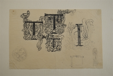 studio di lettere decorate