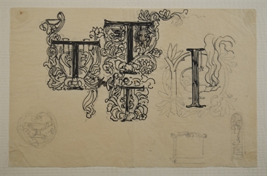 studio di lettere decorate