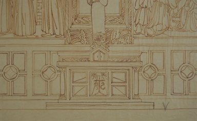 progetto per la decorazione della cappella di San Francesco a Padova