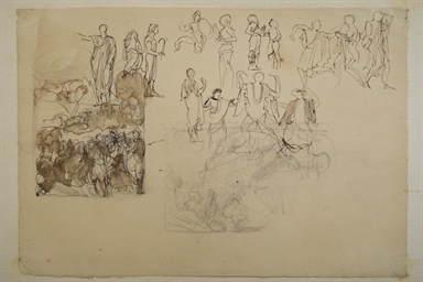 studio di figure del repertorio artistico greco romano