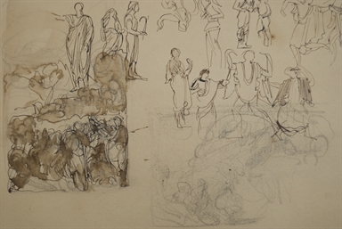 studio di figure del repertorio artistico greco romano