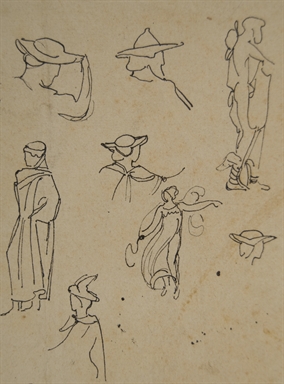 studio di divinità e personaggi greci