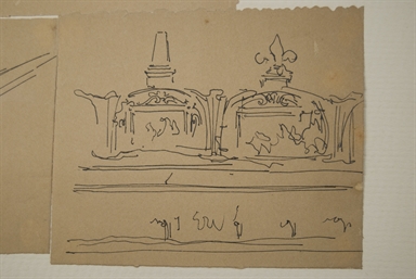 studio di elementi architettonici