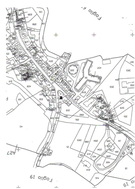 Casa con scala esterna