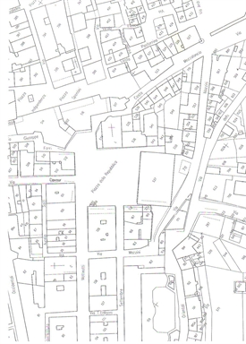 Casa a schiera sulle mura