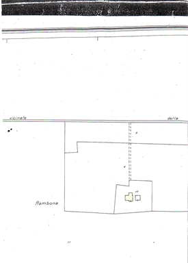 Casa colonica con scala esterna