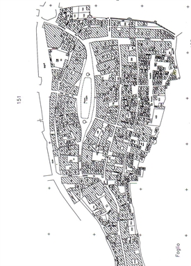 Casa a schiera con edicola