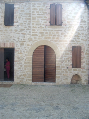 Case a schiera del Castello di Aliforni