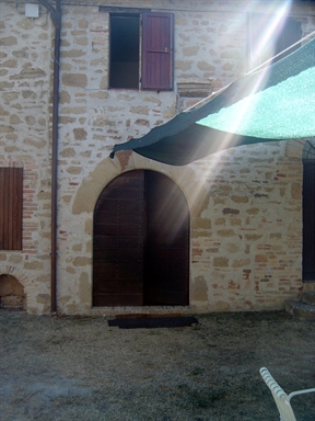 Case a schiera del Castello di Aliforni