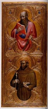 San Paolo e quattro santi, San Francesco d