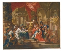 Alessandro Magno nel Tempio di Gerusalemme 