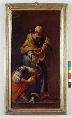 L'apostolo Pietro battezza il centurione Cornelio
