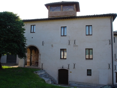 Veduta esterna del Vecchio Mulino, sede del Museo dell