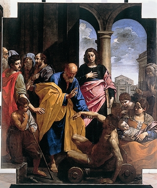 San Pietro che risana lo storpio
