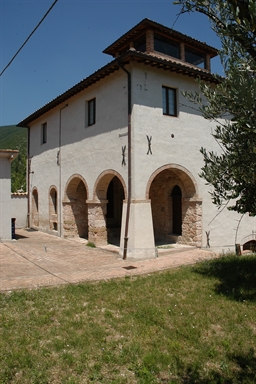 Veduta esterna del Vecchio Mulino, sede del Museo dell