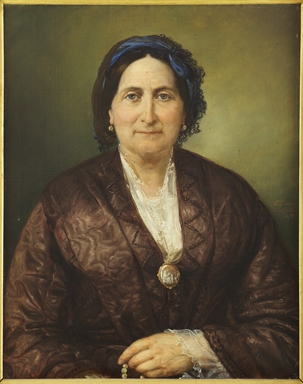 Ritratto di una donna della famiglia Maggi