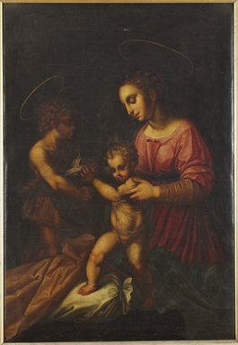 Madonna con Bambino e San Giovannino che reggono il mondo