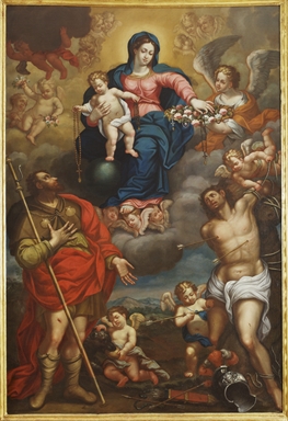 Madonna del Rosario, San Rocco e San Sebastiano