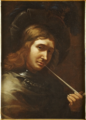 Ritratto di uomo con pipa