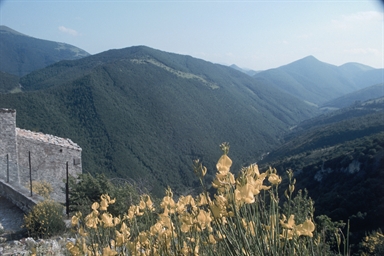 Veduta panoramica dall'Eremo di S. Cataldo