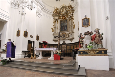 Interno della Chiesa dei SS. Quirico e Giulitta