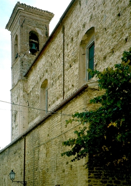 Veduta laterale della Chiesa dei SS. Quirico e Giulitta
