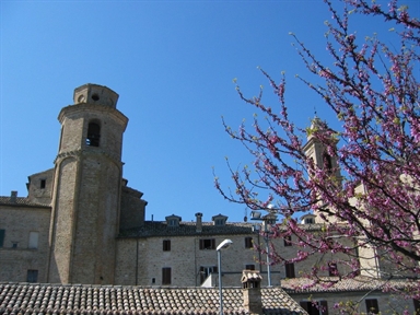 Particolare del campanile della Chiesa di San Francesco