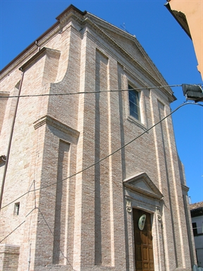 Facciata della Chiesa di San Benedetto martire