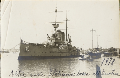 Nave italiana presa all'Austria