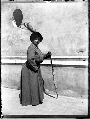 Ritratto di signora con cappello