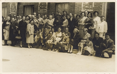 Gruppo di insegnanti a Porto S. Giorgio