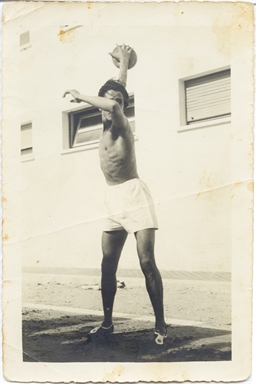 Ritratto dell'atleta Giuseppe Del Zozzo