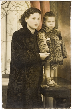 Angela Bruno con il figlio Felice