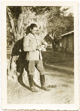 Ritratto di Giuseppe Del Zozzo in Libia a Tripoli