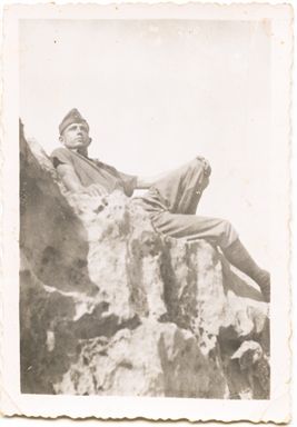 Ritratto di Giuseppe Del Zozzo in Libia a Tripoli