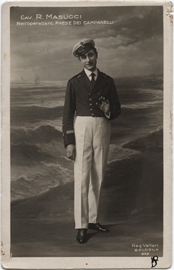 Riccardo Masucci nell'operetta 