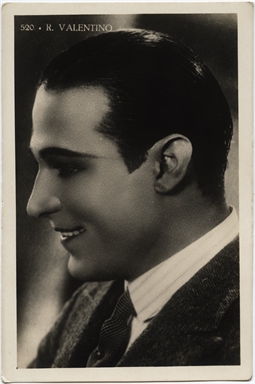 Ritratto di Rodolfo Valentino