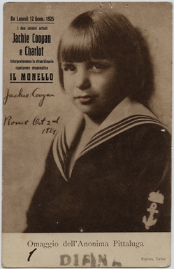 Ritratto di Jackie Coogan
