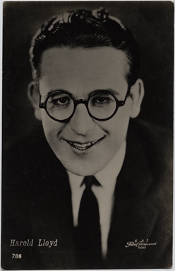 Ritratto di Harold Lloyd