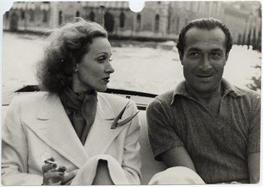 Nerio Bernardi e Marlene Dietrich a Venezia
