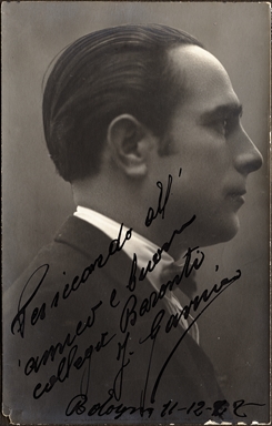 Ritratto di cantante lirico