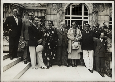 Ritratto di Duilio Baronti e altre persone