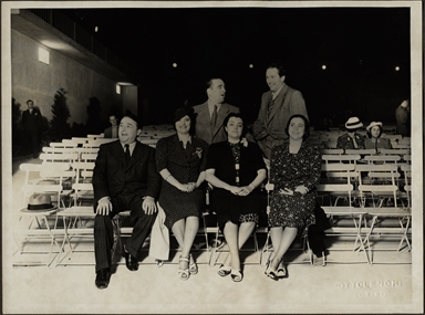 Ritratto di Duilio Baronti e altre persone