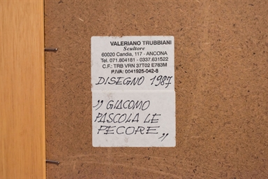 Giacomo pascola le pecore