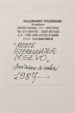 Monte sterminator Vesevo