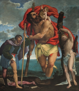 I santi Rocco, Cristoforo e Sebastiano