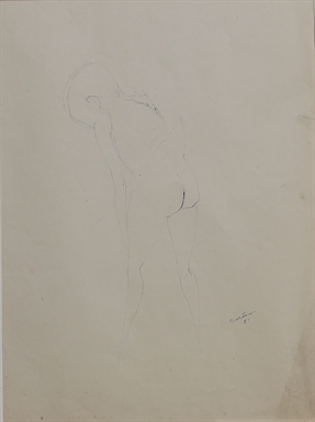 Nudo di schiena
